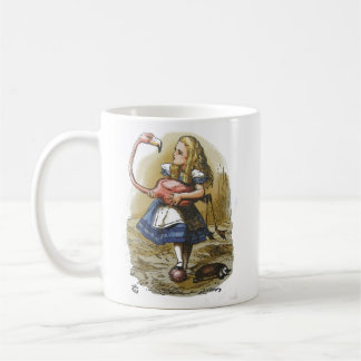 Alice im Wunderland-Flamingo-Tasse Kaffeetasse