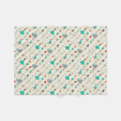 Alice im Wunderland Fleecedecke (Vorderseite (Horizontal))