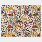 Alice im Wunderland Fleecedecke (Vorderseite (Horizontal))