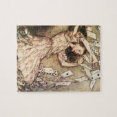 Alice im Wunderland-Fliegen kardiert Puzzlespiel Puzzle (Horizontal)