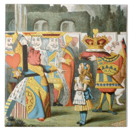 Alice im Wunderland  Fliese