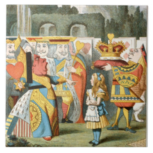 Alice im Wunderland  Fliese