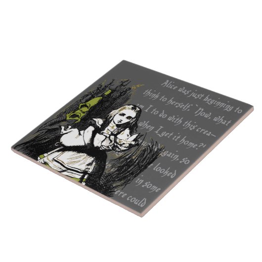 Alice im Wunderland Fliese (Seite)