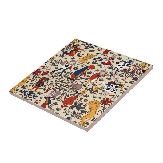 Alice im Wunderland Fliese (Seite)