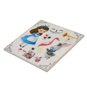 Alice im Wunderland Fliese (Seite)