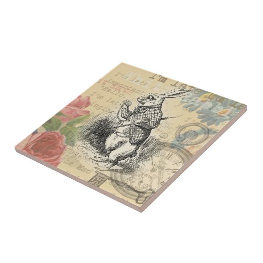 Alice im Wunderland Fliese (Seite)