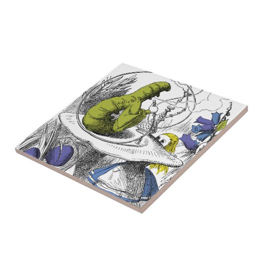 Alice im Wunderland Fliese (Seite)