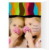 Alice im Wunderland ~ FOTO-EINSATZ Karte (Innen (Links))