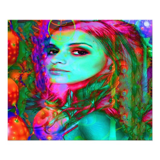 Alice im Wunderland Fotodruck (Vorne)