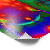 Alice im Wunderland Fotodruck (Ecke)