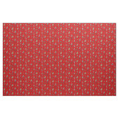 Alice im Wunderland für rotes und schwarzes Cobweb Stoff (Yard (91,4 cm))