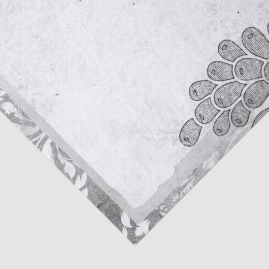 Alice im Wunderland für Schwarzweißspielkarten Seidenpapier (Detail)