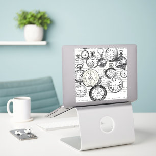 Alice im Wunderland für viktorianische Pocket Watc Aufkleber