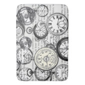 Alice im Wunderland für viktorianische Pocket Watc Badematte (Vorderseite Vertikal)