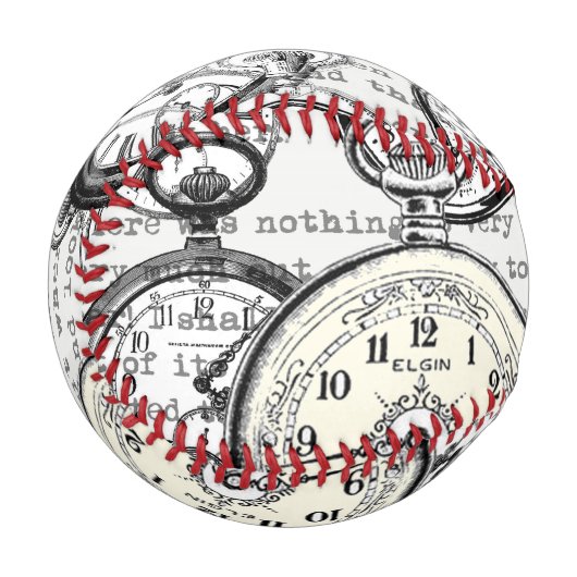 Alice im Wunderland für viktorianische Pocket Watc Baseball (Vorderseite Links)