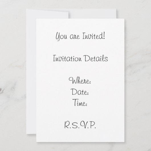 Alice im Wunderland für viktorianische Pocket Watc Einladung (Rückseite)