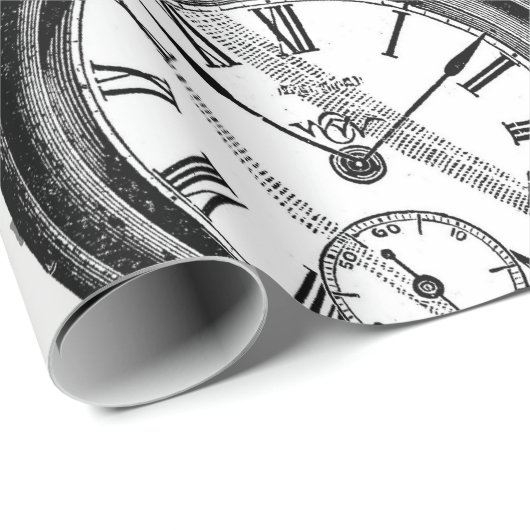 Alice im Wunderland für viktorianische Pocket Watc Geschenkpapier (Rolleneckpunkt)