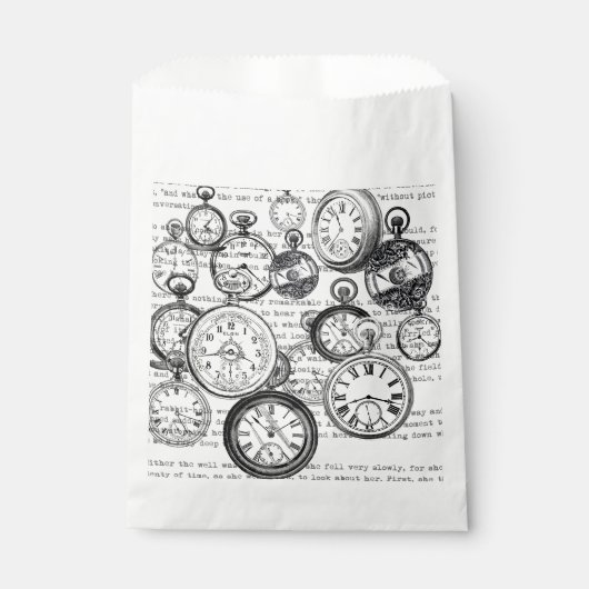 Alice im Wunderland für viktorianische Pocket Watc Geschenktütchen (Vorderseite)