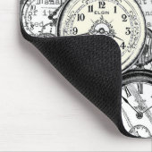 Alice im Wunderland für viktorianische Pocket Watc Mousepad (Ecke)