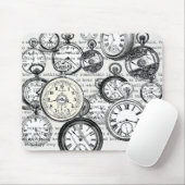 Alice im Wunderland für viktorianische Pocket Watc Mousepad (Mit Mouse)