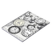 Alice im Wunderland für viktorianische Pocket Watc Notizblock (Linke Seite)