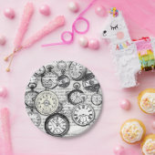 Alice im Wunderland für viktorianische Pocket Watc Pappteller (Party)