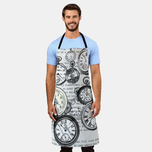 Alice im Wunderland für viktorianische Pocket Watc Schürze (Getragen)