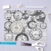 Alice im Wunderland für viktorianische Pocket Watc Seidenpapier (Handwerk)