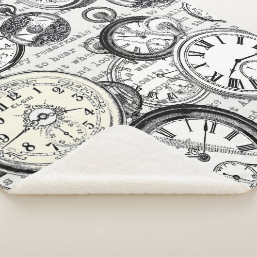 Alice im Wunderland für viktorianische Pocket Watc Sherpadecke (3/4)