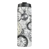 Alice im Wunderland für viktorianische Pocket Watc Thermosbecher (Vorderseite)