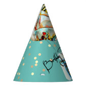 Alice im Wunderland Geburtstagsfeier Partyhütchen (Links)