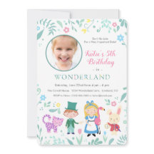 Alice im Wunderland Geburtstagspartei