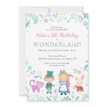 Alice im Wunderland Geburtstagspartei