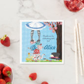 Alice im Wunderland Geburtstagsparty Napkins Serviette (Beispiel)