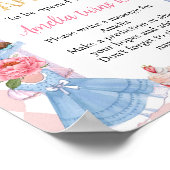 Alice im Wunderland Geburtstagszeit Kapselplakat Poster (Ecke)