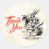 Alice im Wunderland Gefallen Stickers (Vorderseite)