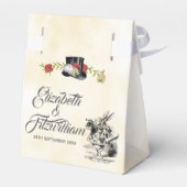 Alice im Wunderland Gefälligkeitsbox Geschenkschachtel (Rückseite)