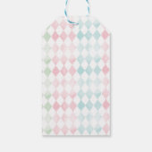 Alice im Wunderland Gefälligkeitstags Geschenkanhänger (Rückseite)