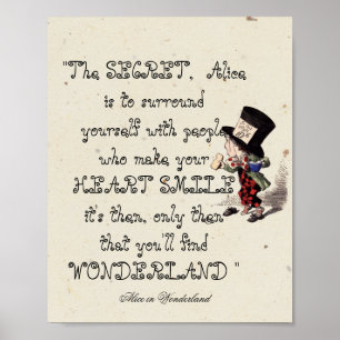 Alice im Wunderland - Geheimnis, um Wonderland zu Poster
