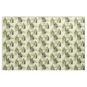 Alice im Wunderland-gelbes Gewebe Stoff (Fat Quarter (45,7 x 55,9 cm))
