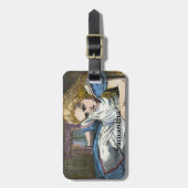 ALICE IM WUNDERLAND GEPÄCKANHÄNGER (Vorderseite vertikal)