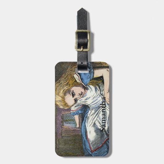 ALICE IM WUNDERLAND GEPÄCKANHÄNGER (Vorderseite vertikal)