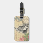 Alice im Wunderland Gepäckanhänger (Vorderseite vertikal)