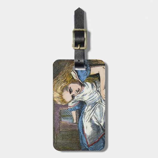 ALICE IM WUNDERLAND GEPÄCKANHÄNGER (Vorderseite vertikal)