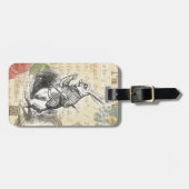 Alice im Wunderland Gepäckanhänger (Vorderseite horizontal)