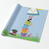 Alice im Wunderland-Geschenk-Verpackung Geschenkpapier (Ungerollt)