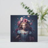 Alice im Wunderland Geschenkkarte (Stehend Vorderseite)