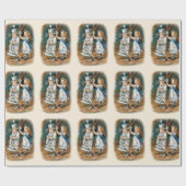 Alice im Wunderland Geschenkpapier (Flach)