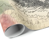 Alice im Wunderland Geschenkpapier (Rolleneckpunkt)