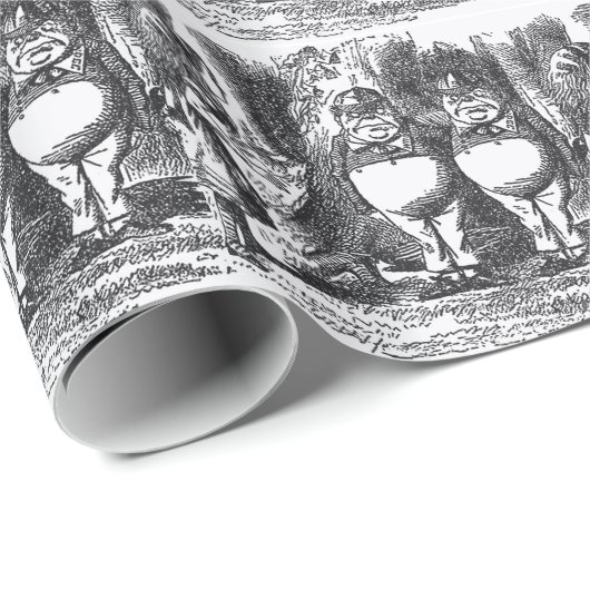 Alice im Wunderland Geschenkpapier (Rolleneckpunkt)